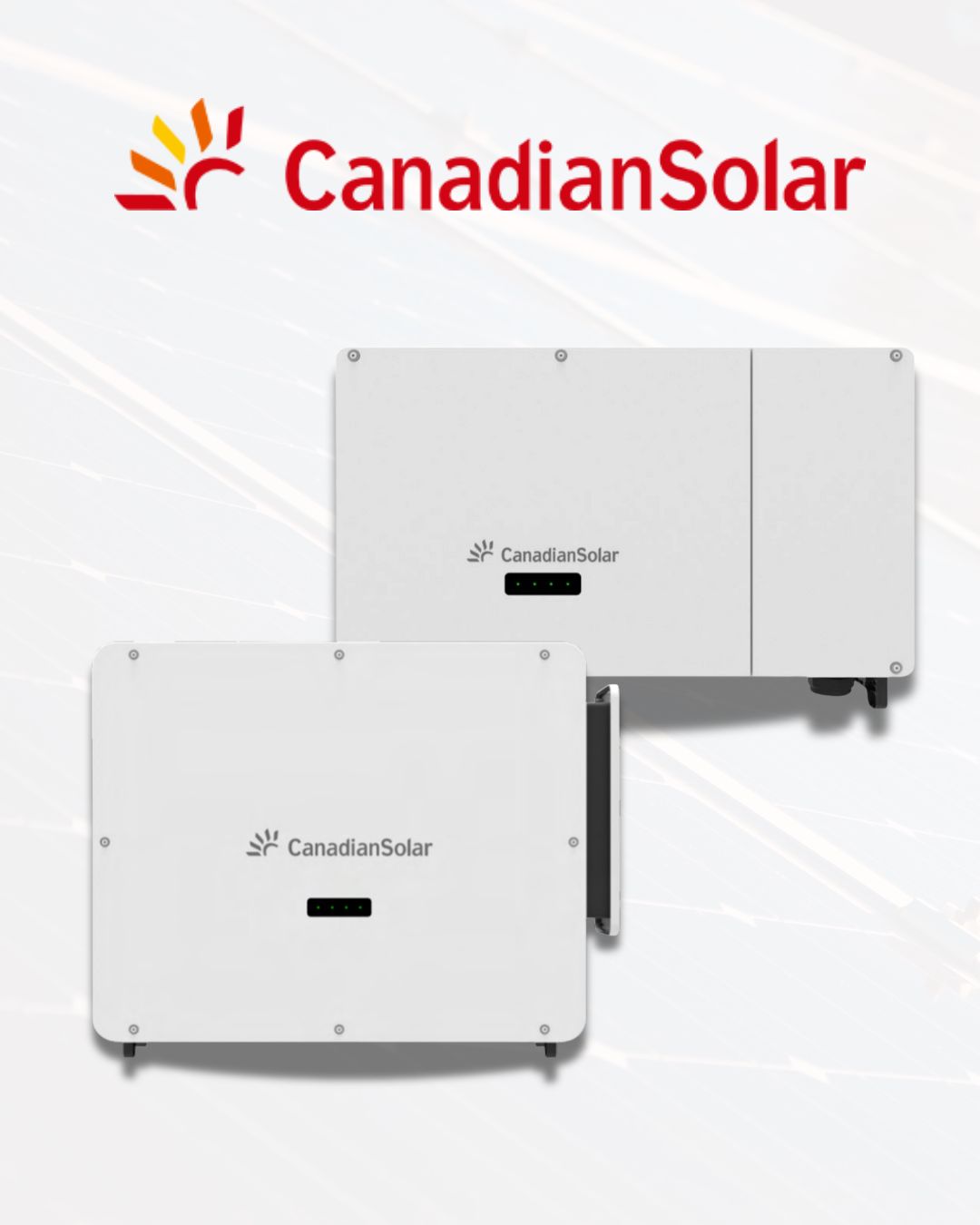 Inversor solar Canadian Solar alta eficiencia fotovoltaica