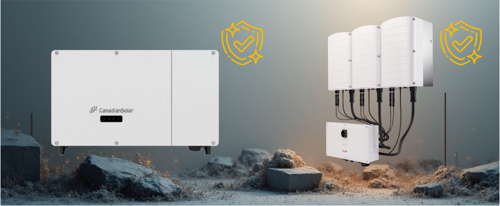 inversores solares con garantía