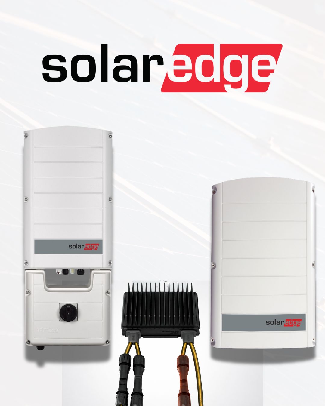 Inversor solar SolarEdge alta eficiencia sistema fotovoltaico