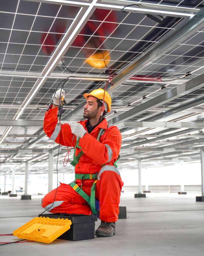 Instalación de inversores SolarEdge en sistema fotovoltaico